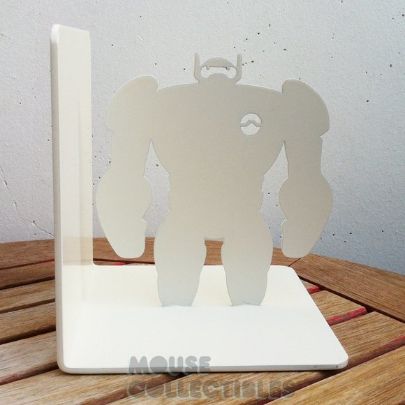 Creative Disney Big Hero 6 Bookends Baymax Silhouette Super Hero Metal - Picture 6 of 12